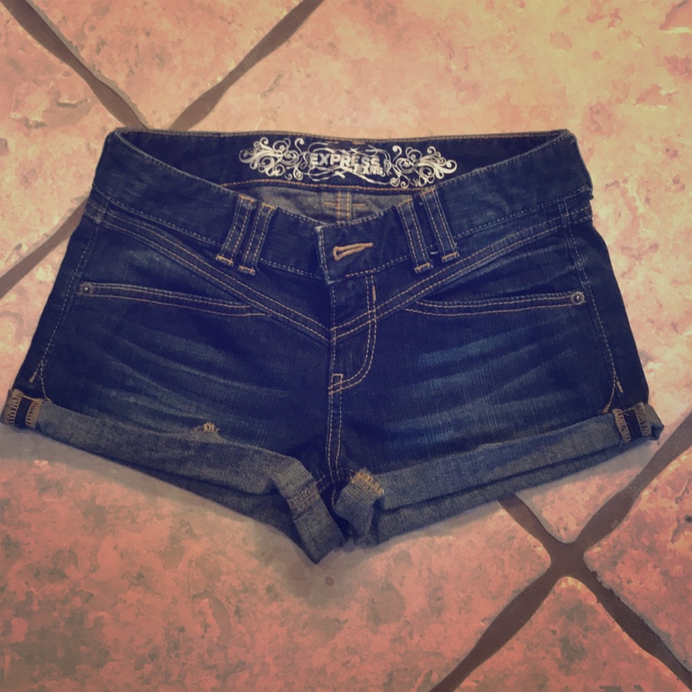 Express Denim Shorts - Size 00